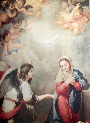 The Annunciation. Click to enlarge.