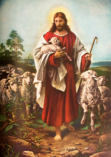 The Good Shepherd. Click to enlarge. See below for provenance.