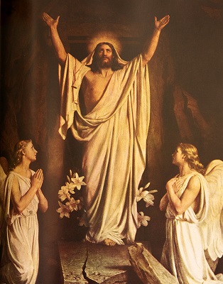 The resurrection of Christ. Click to enlarge. See below for provenance.
